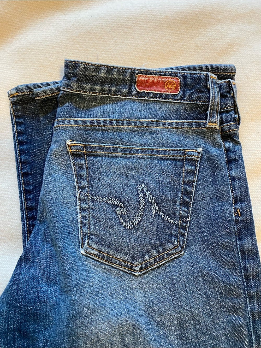 AG Adriano Goldschmied “The Club” Flare Jeans Size 28R Made in USA